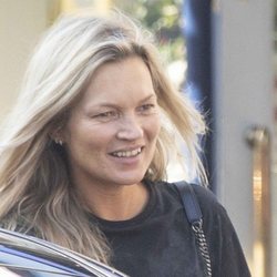 Kate moss sorprendida sin maquillar en Londres