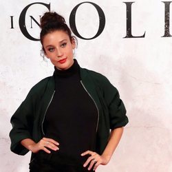 María Pedraza moño básico pero elegante