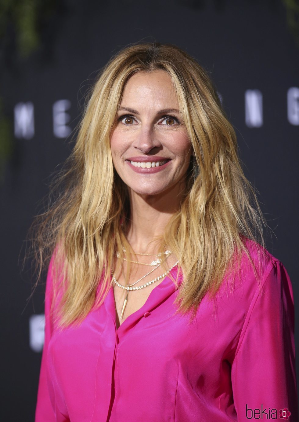 Julia Roberts posa con un estilo despeinado