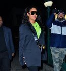 Rihanna con un bronceado excesivo en Nueva York