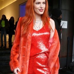 Bella Thorn en la semana d ela moda de New York 2019