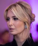 Ivanka Trump con un recogido