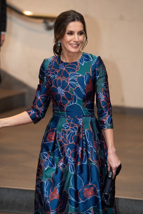 La Reina Letizia con un beauty muy elegante