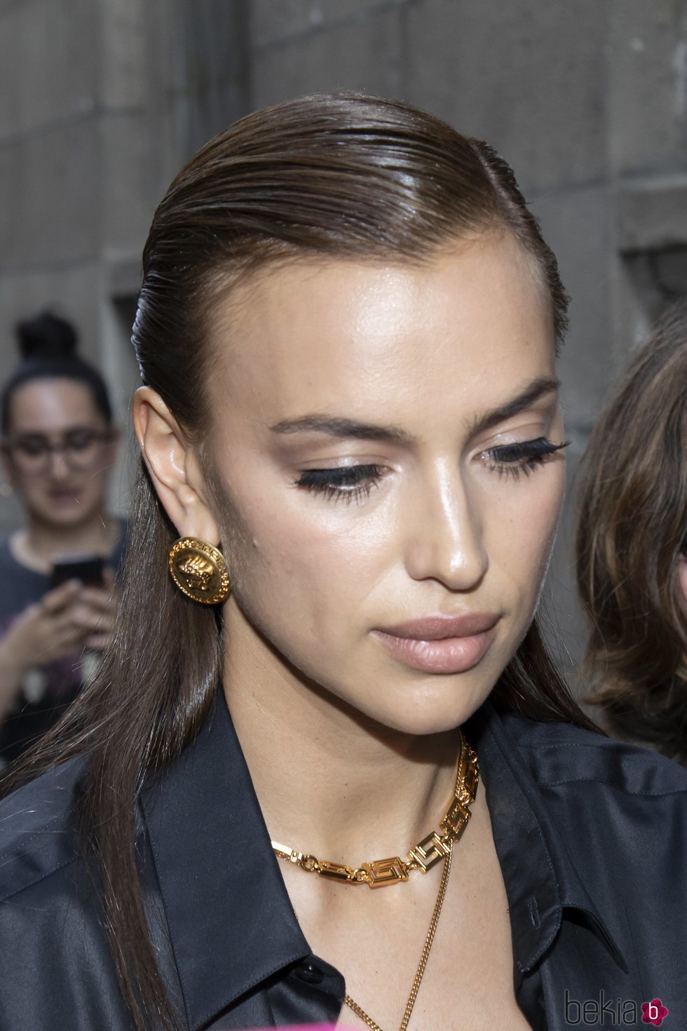 La modelo Irina Shayk reafirma una de las tendencias del momento, el efecto 'no make-uo'