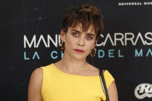 María León en el concierto de Manuel Carrasco en el Wanda 2019
