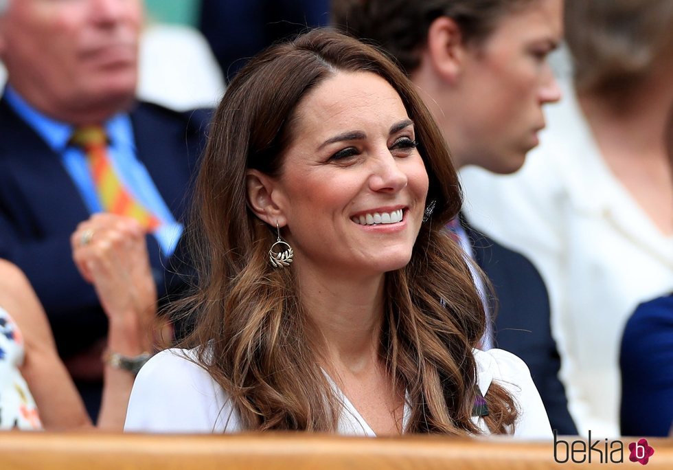 Kate Middleton durante la celebración del Torneo de Wimbledon 2019
