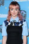 Maisie Williams con un beauty look de comic en la celebración internacional Comic-Con