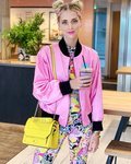 Chiara Ferragni simulando una muñeca de anime