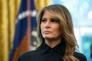 Melania Trump y su envidiable melena con ondas en la Casa Blanca