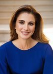 Retrato de Rania de Jordania por su 49 cumpleaños