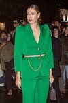 Maria Sharapova con un beauty cargado de brillos en la Semana de la Moda de París