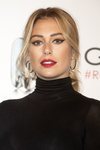 Blanca Suárez con mirada felina y labial rojo en la presentación de 'Rouge G' de Guerlain
