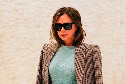 Victoria Bekcham con el pelo sucio en Nueva York