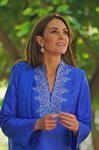 Kate Middleton con un beauty look muy natural en su viaje oficial a Pakistán