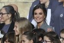 El beauty look rosado de la Reina Letizia a su llegada a Oviedo para los Premios Princesa de Asturias 2019