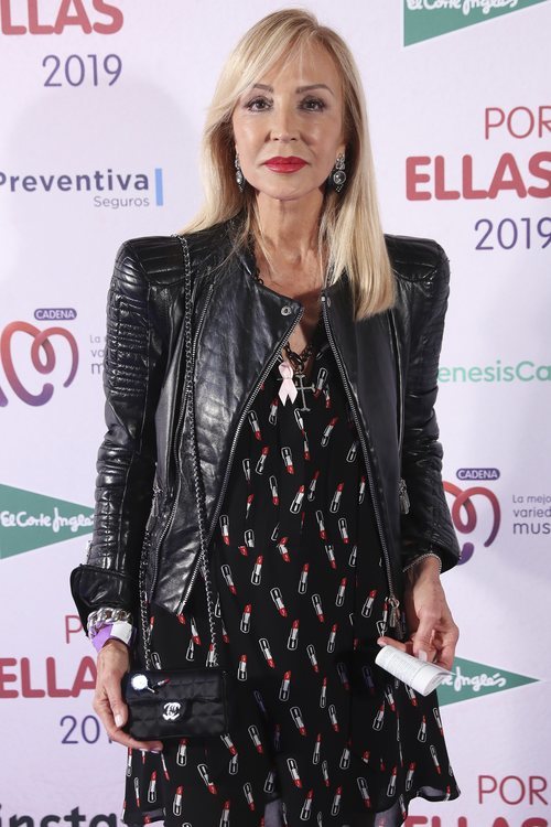 Carmen Lomana en el concierto 'Por ellas' de Cadena 100