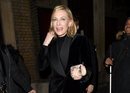 Cate Blanchett sin peinarse en Londres