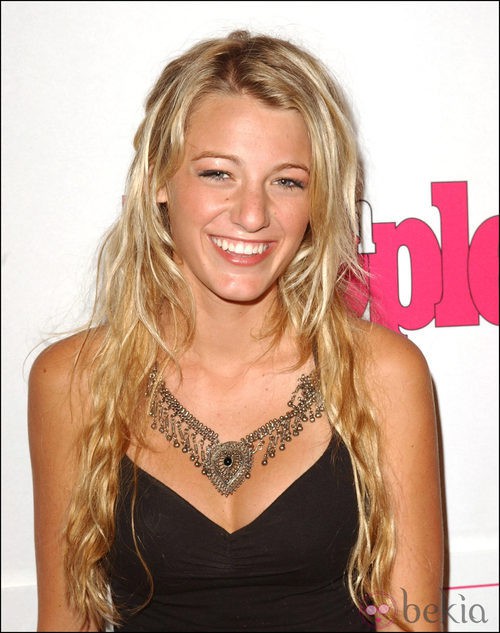 Blake Lively antes de operarse la nariz