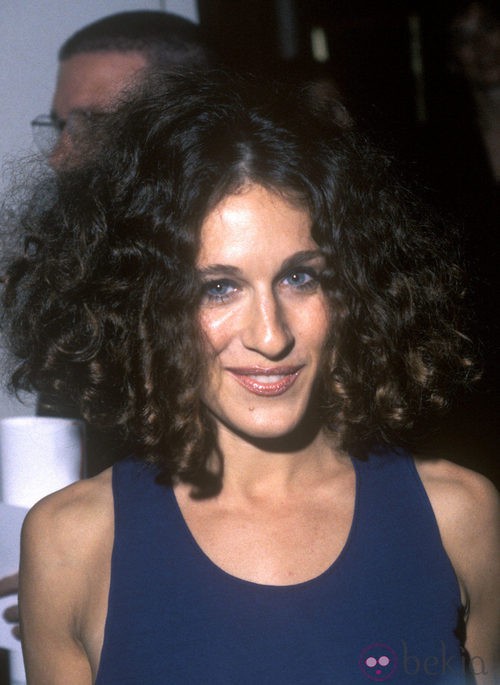 Sarah Jessica Parker antes de operarse la nariz