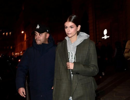 Kaia Gerber con un precioso beauty look en los desfiles de la Fashion Week de París 2020