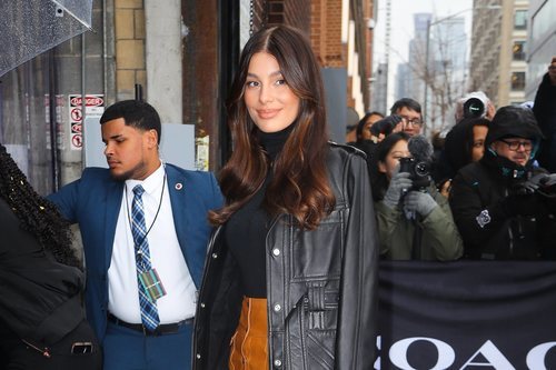 Camila Morrone acude al desfile de The Coach 2020 en Nueva York