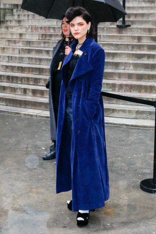 Stéphanie Sokolinsk acude al desfile de Chloé 2020 en París