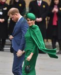 Meghan Markle con un maquillaje ahumado perfecto el Día de la Commonwealth