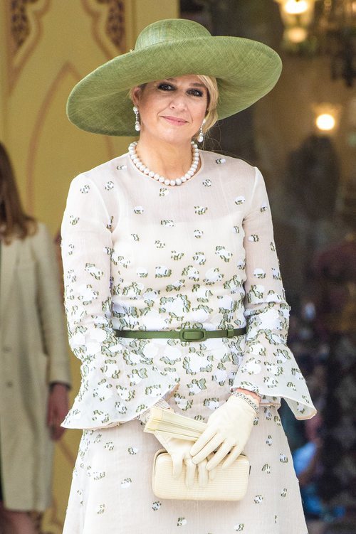 El smokey eyes de la Reina Máxima de Holanda en Tailandia