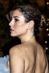 Blanca Suárez apuesta por el brilli brilli para su recogido