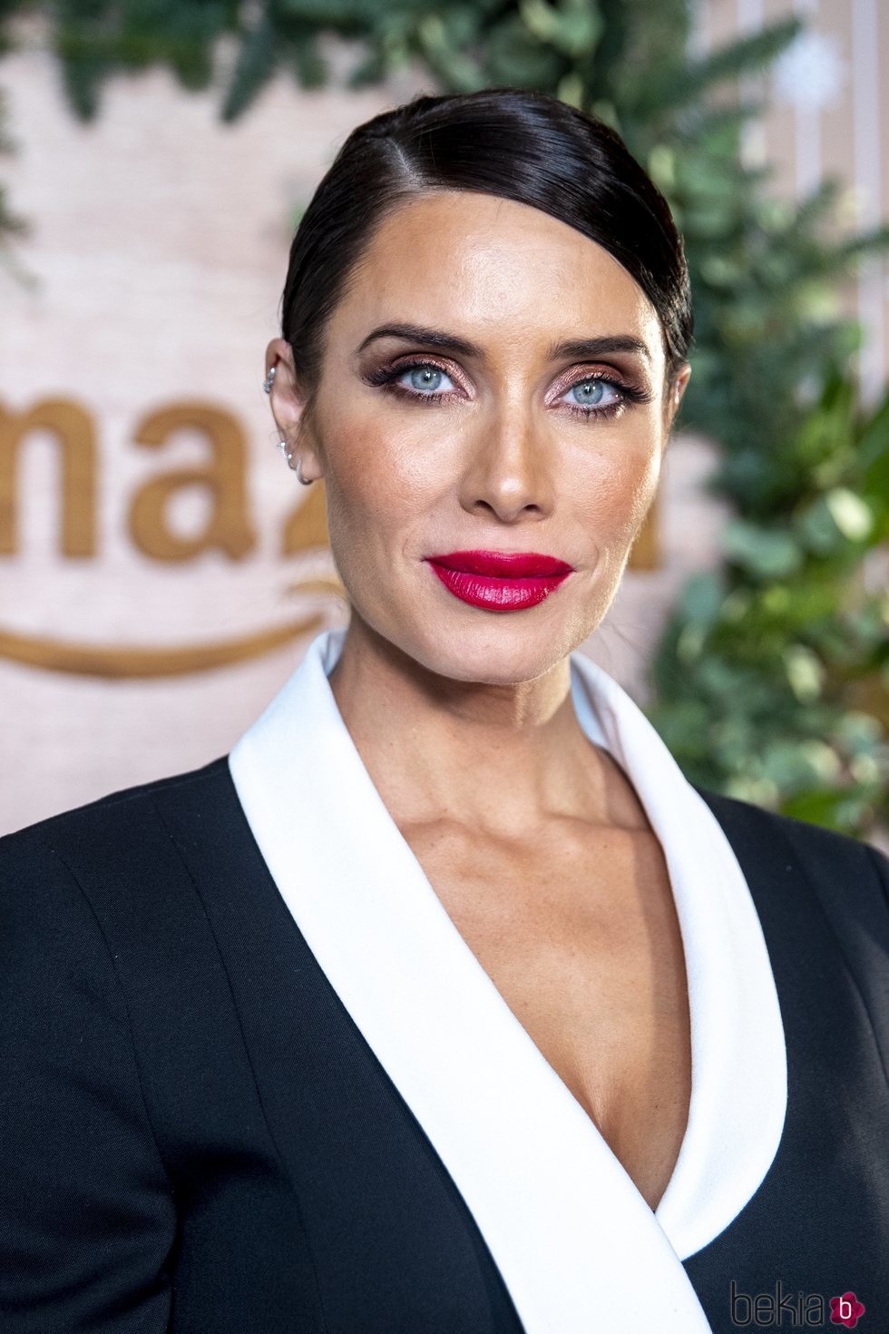 Pilar Rubio repeinada en un evento de Amazon