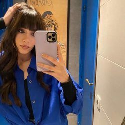 Aitana Ocaña apuesta por una melena castaña oscura