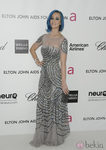 Katy Perry luce su melena azul en la fiesta de Elton John tras los Oscar 2012
