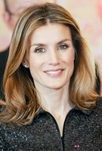 La Princesa Letizia luciendo media melena