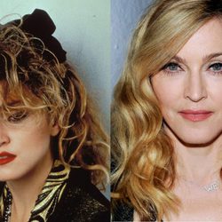 El antes y el después de Madonna