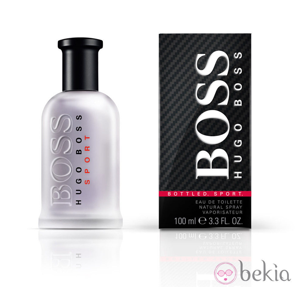 Frasco de la fragancia de Jenson Button para Hugo Boss