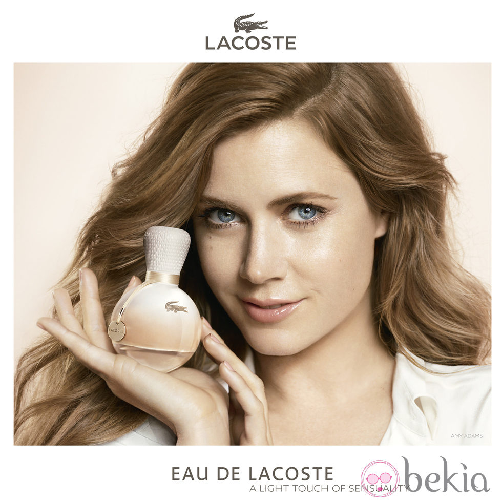 Amy Adams como imagen de la fragancia 'Eau de Lacoste'