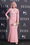 Miranda Makaroff con el pelo rosa en los Premios Telva 2013