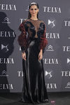 Ariadne Artiles con un peinado 'efecto wet' en los Premios Telva 2013