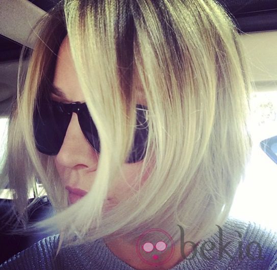 Kaley Cuoco se cambia de look: luce un corte bob