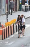 Simon Baker rodando el spot para Givenchy
