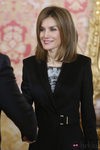 La Reina Letizia estrenando su nuevo corte de pelo