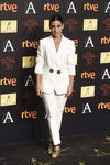 Inma Cuesta con un recogido perfecto en la cena de los nominados de los Premios Goya 2016