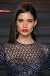 Sara Sampaio en la fiesta post-Oscar 2016 de Vanity Fair