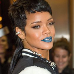 Rihanna en la presentación de su coleccion para River Island en 2014