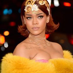 Rihanna en la red carpet de 'China: Through the looking glass' en 2015 en Nueva York
