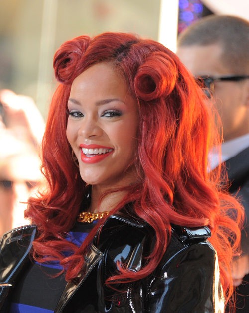 Rihanna en el show de la NBC ' Today' en 2011