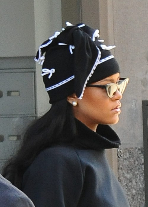 Rihanna con aspecto de 'homeless' por las calles de Nueva York