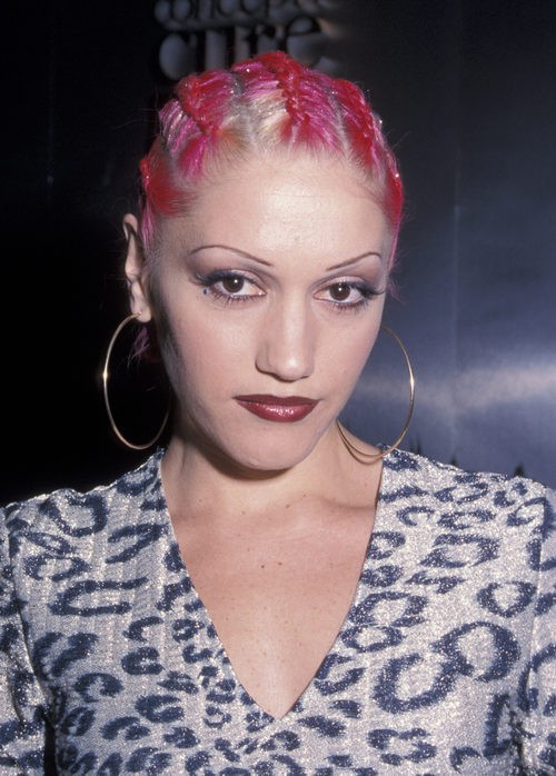 Gwen Stefani en Vivienne Westwood Fall 2000 Fashion Show