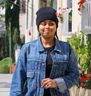 Blac Chyna con look sport y anillo de diamantes por Los Angeles