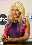 Christina Aguilera en 40th Anniversary American Music Awards en 2012